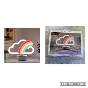 NEW* Mini LED Novelty Table Lamp Rainbow- West & Arrow